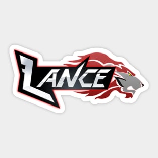 Lance (Red Version) Sticker